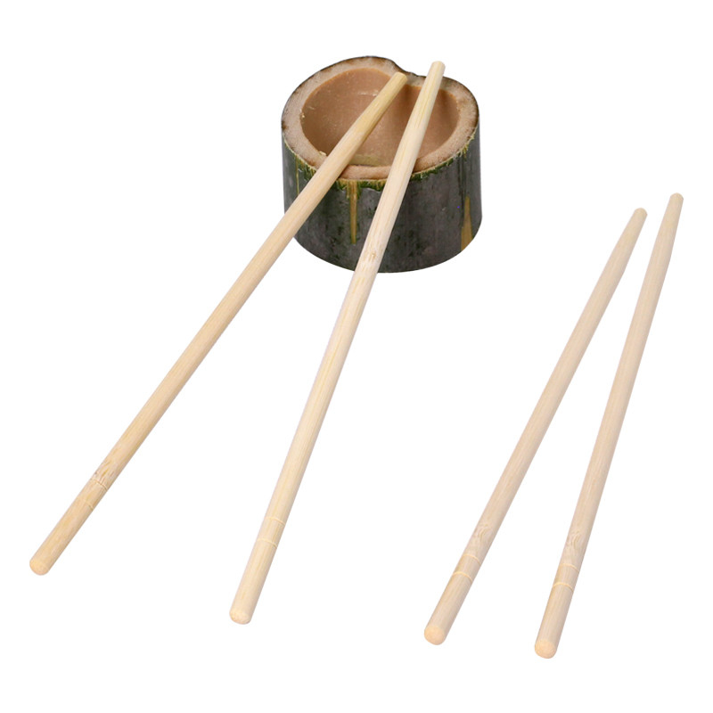 Twins Tesoga Round Disposable Bamboo Chopsticks Bulk
