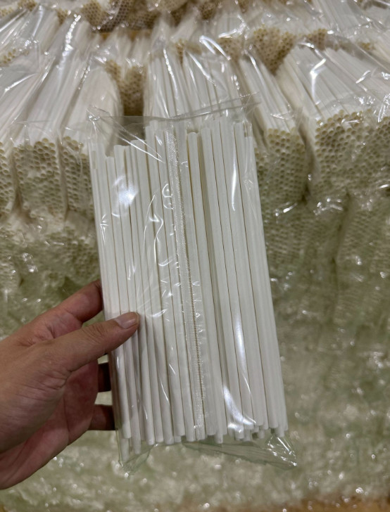 Customized Colorful Biodegradable Paper Straws for Eco-Friendly Drinking