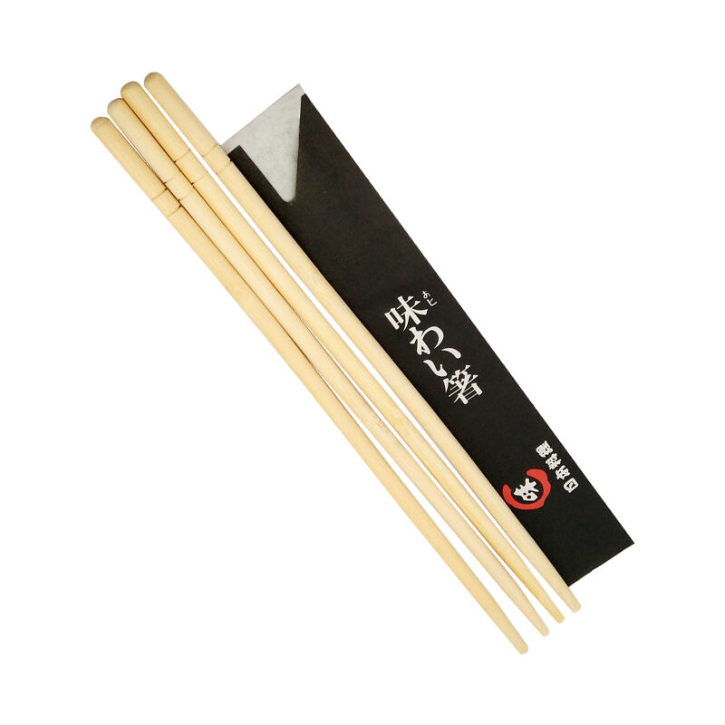 Factory Direct Sale 100% Natural Moso Bamboo Chopsticks with High Temperature Sterilization and Custom Logo Printing