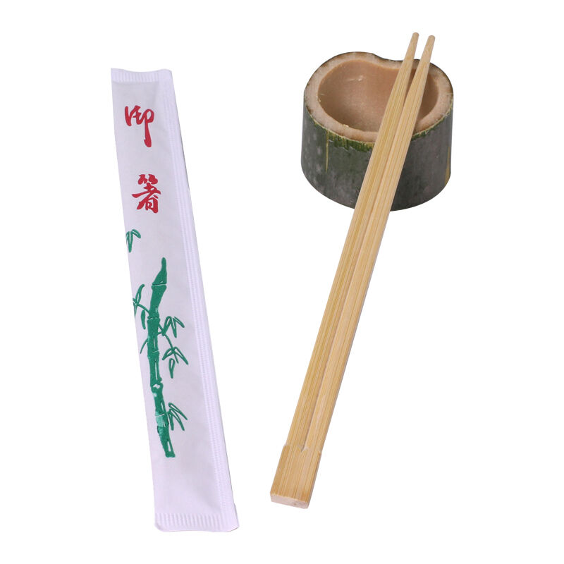 Disposable Bamboo Chopsticks 100% Natural Moso Bamboo with Custom Logo in 210/230/240mm Size for Sushi Sticks