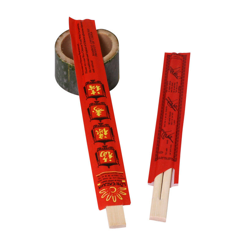 Biodegradable Personalized Long Wooden Chopsticks Dried Polished Wedding