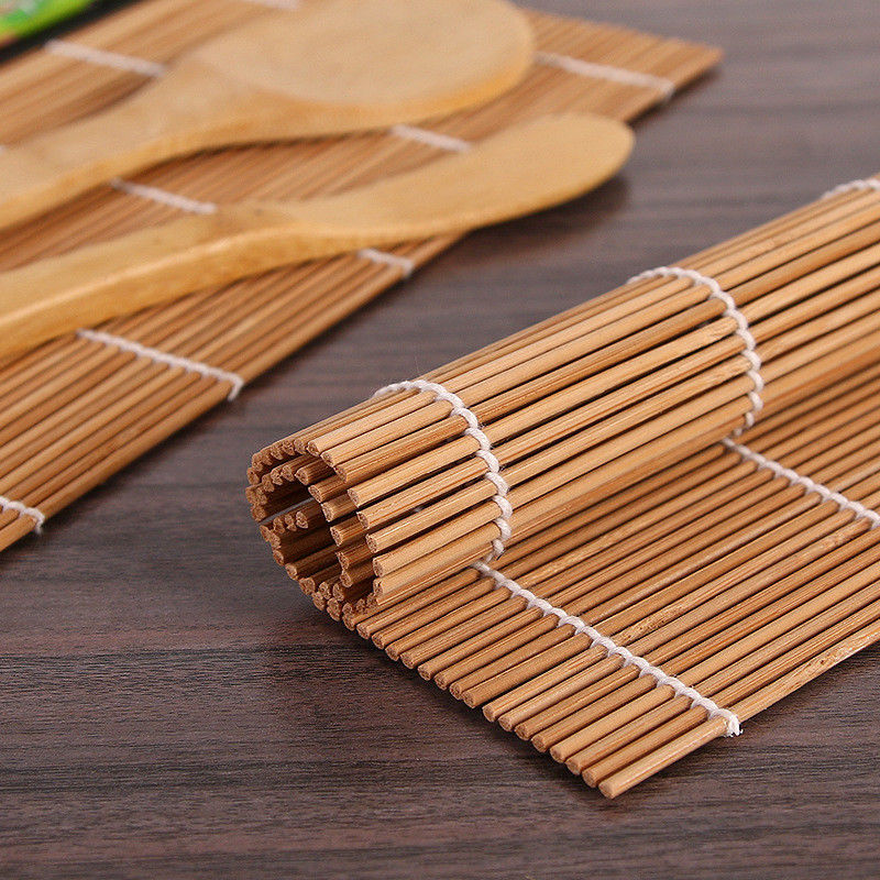 Kitchen Sushi Rolling Mats Hardware Luxury Bamboo Sushi Making Fast Food