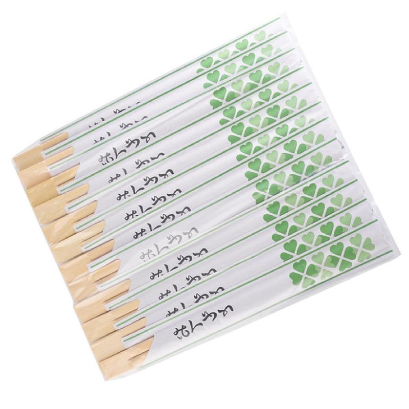 Individual Wrapped Disposable Chopsticks Bulk Splinter Free 4.0mm 5.0mm
