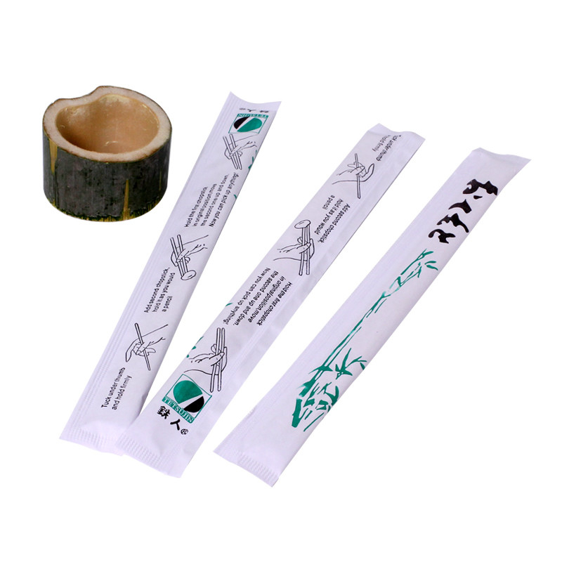China Factory Disposable Bamboo Chopsticks Polishing Full Packed